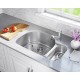 DUL3221L Offset Stainless Steel Kitchen Sink